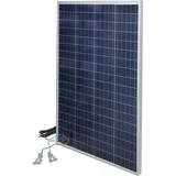 Kerbl Solar-Set inklusive Laderegler, 100 W, zum Anschluss an eine 12 V Batterie