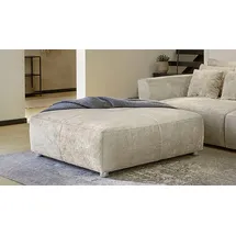Jockenhöfer Hocker Gulliver Polyester 130 x 42 x 130 cm Beige/Grau
