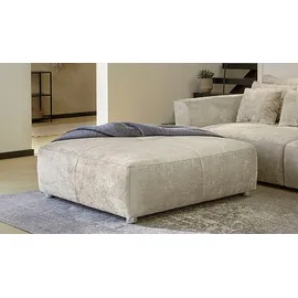 Jockenhöfer Hocker Gulliver Polyester 130 x 42 x 130 cm Beige/Grau