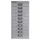 BISLEY MultiDrawer Schubladenschrank 27,9 x 38 x 59 cm silber