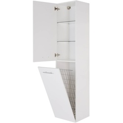 Marlin Hochschrank Cosmo 3090 Dekor Weiß