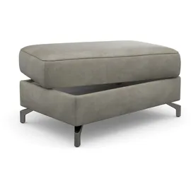 sit&more Stauraumhocker Scarlett 102 x 48 x 67 cm Grau