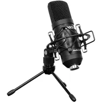 HAGE MUSIKVERLAG Studio USB Condenser Microphone Set (incl. shockmount,