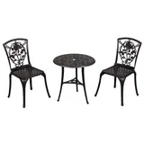 INKOSPOR Bistro-Set 3-tlg. Bronze