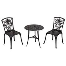 INKOSPOR Bistro-Set 3-tlg. Bronze