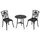 INKOSPOR Bistro-Set 3-tlg. Bronze