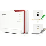 AVM Fritz!Box 5690 Pro Premium Modem Router WLAN 7 Tri Band (2.4GHz, 5GHz, 6GHz) bis zu 18.500 Mbit/s, für FTTC E/VDSL, ADSL und Glasfaser mit ONT, 1x Wan 2,5 GB, 4X LAN, Zigbee, Mesh