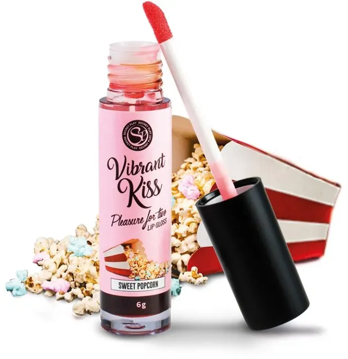 SECRETPLAY  Lipgloss Vibrant Kiss Sweet Popcorn