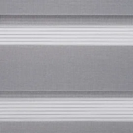 LIEDECO Doppelrollo Klemmfix-Duo-Rollo 45 x 160 cm grau