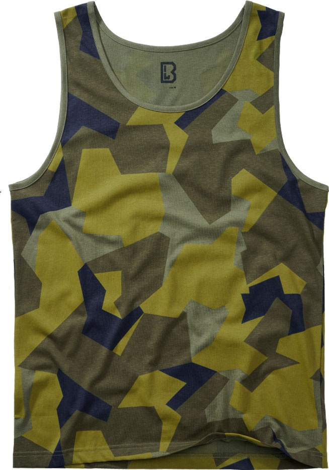 Brandit 4210, débardeur - Swedisch Camo - L