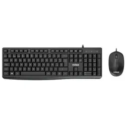 Nilox Spanische Combo-Tastatur mit schwarzer Tastatur,