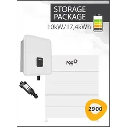  3ph 10kW Hybrid + ECS 2900 6-er Stapel - 17.28kWh + Stick 