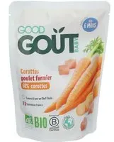 GOOD GOÛT Carottes Poulet Aliment 190 g