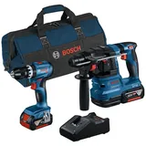 Bosch GBH 18V-22 inkl. 2 x 4,0 Ah + Schnellladegerät 0615A50039