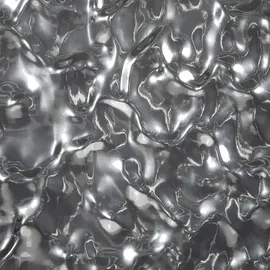 Beliani Wanddeko, Coimbra Metall 79 cm Silber