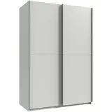 WIMEX Schiebetürenschrank Mugano 135 x 198 x 65 cm Weiß