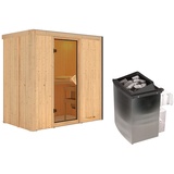 Karibu Variado - 68 mm-9 kW Ofen integr. Steuerung