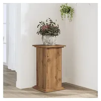 VidaXL Pflanzenständer Artisan-Eiche 33x33x60 cm Holzwerkstoff