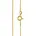 Ostsee-Schmuck Kette Schlange 0,8 mm Gold 333