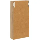 vidaXL Badezimmer-Wandschrank Kunsthandwerk Eiche 30 x 10 x 60,5 cm Braun