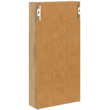 vidaXL Badezimmer-Wandschrank Kunsthandwerk Eiche 30 x 10 x 60,5 cm Braun