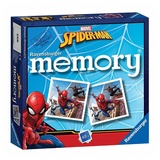 Spiderman Ravensburger Marvel Spiderman Mini Memory Game - Matching Picture Snap Pairs Game For Kids Age 3 Years and Up