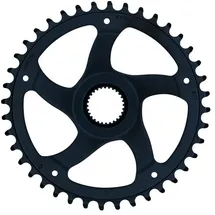 KMC E-Bike Kettenblatt 40-Zähne, Bosch Gen4/5, Direct Mount, 11/128", 52mm Kettenlinie, CrMo, schwarz​