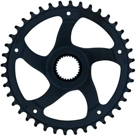 KMC E-Bike Kettenblatt 40-Zähne, Bosch Gen4/5, Direct Mount, 11/128", 52mm Kettenlinie, CrMo, schwarz​