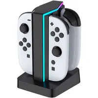 Ready2gaming Nintendo Switch 2 4 in 1 Charger LED