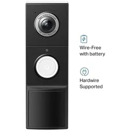 TP-Link Tapo D235 Video-Türklingelkamera Schwarz