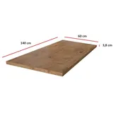 Küchen-Preisbombe Arbeitsplatte 140 cm 38 mm Küchenzeile Küchenblock Eiche Lancelot Küche Vigo