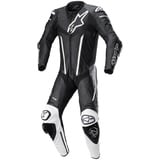 Alpinestars Fusion Lederkombi - Black / White - 52