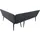 Hti-Living Eckbank 195 x 154 cm Mesilla kurzer Schenkel rechts