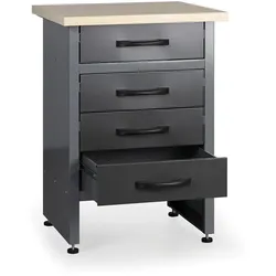 Beistelltisch HOBBY III, 840x600x600 mm, 4 Schubladen