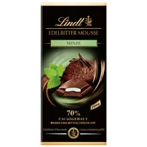 edelbitter mousse Minze Schokoladentafel 150 g