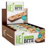 HEJ Natural HEJ Bite Bio-Nuss-Riegel - Low-Carb Snack mit Nüssen - Veganer Energieriegel mit Mandeln & Haselnüssen - Glutenfrei - Chocolate & Nuts 12 x 40g