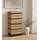 Meble Wojcik CORTE 60 x 117 cm Grau / Braun