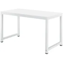 [en.casa] Schreibtisch Herning 75x120x60 cm Höhenverstellbar Weiß