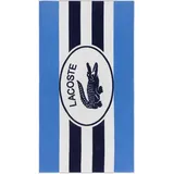 Lacoste BADGE Strandtuch 90 x 160 cm blau