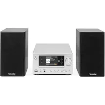 TechniSat VIOLA 710 CD IR - kompakte Hi-Fi-Anlage (Internetradio, DAB+, UKW, CD-Player, Bluetooth, 2x 20 Watt RMS Stereo-Boxen, Kopfhöreranschluss, Wecker, Sleeptimer, Kompaktanlage, Fernbedienung)