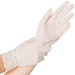 Hygonorm® Safe Fit, Nitrilhandschuhe, weiß 261502 , 1 Packung = 100 Stück, Größe M