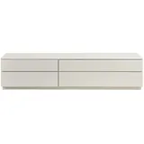 HBZ Vince Lowboard 220x50x38 cm Beige Metall/Holzwerkstoff