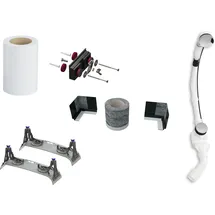 Kaldewei Badewannen-Installations-Set flacher Rand BIS 5014