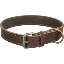 Trixie Rustic Fettleder-Halsband