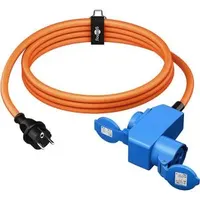 Goobay Camping Adapterleitung 1,5 m orange