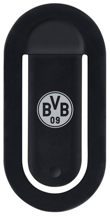 BVB Handy-Halterung, (flapgrip mit BVB-Logo Handy Halterung Smartphone Halter Auto Universal Lüftungsgitter) schwarz