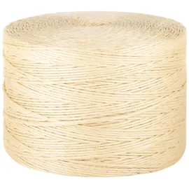 vidaXL Seil 100% Sisal 3 mm 200 m