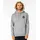 Rip Curl Wetsuit Icon Kapuzenpullover - Grey Marle - XL