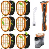 ptyism 8 Stk Staubsauger Filter Philips(6 vacuum Cleaner Filter,1 Philips Speedpro Max Bürste u 1 Reinigungsbürste) Phillips Staubsauger Filter für Fc6812、fc68148、fc6822、fc6823、fc6908、fc6827 usw