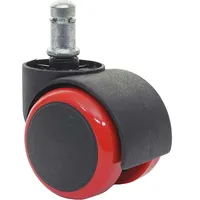 Mendler 5er-Set Hartbodenrollen HWC-H86, Bürostuhl-Rollen Stuhlrollen, 150kg belastbar Ø